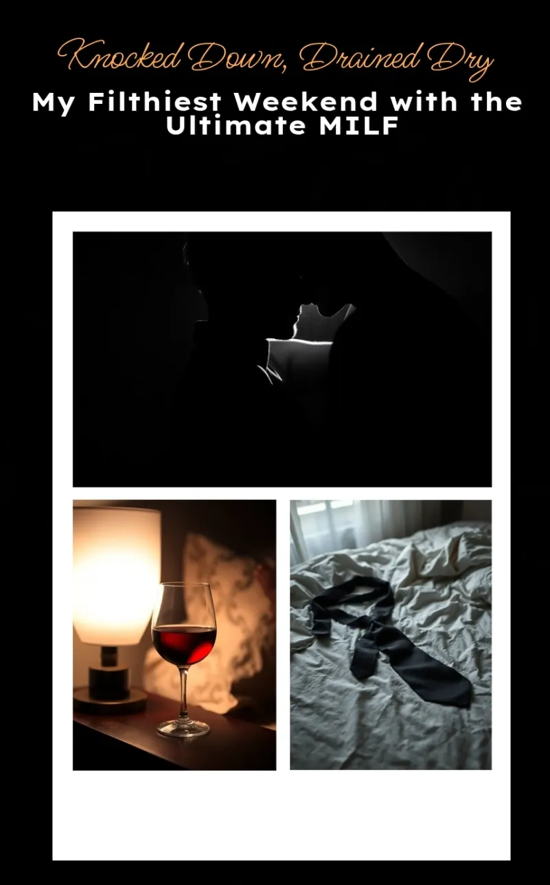 The book is called: Knocked Down, Drained Dry: My Filthiest Weekend with the Ultimate MILF