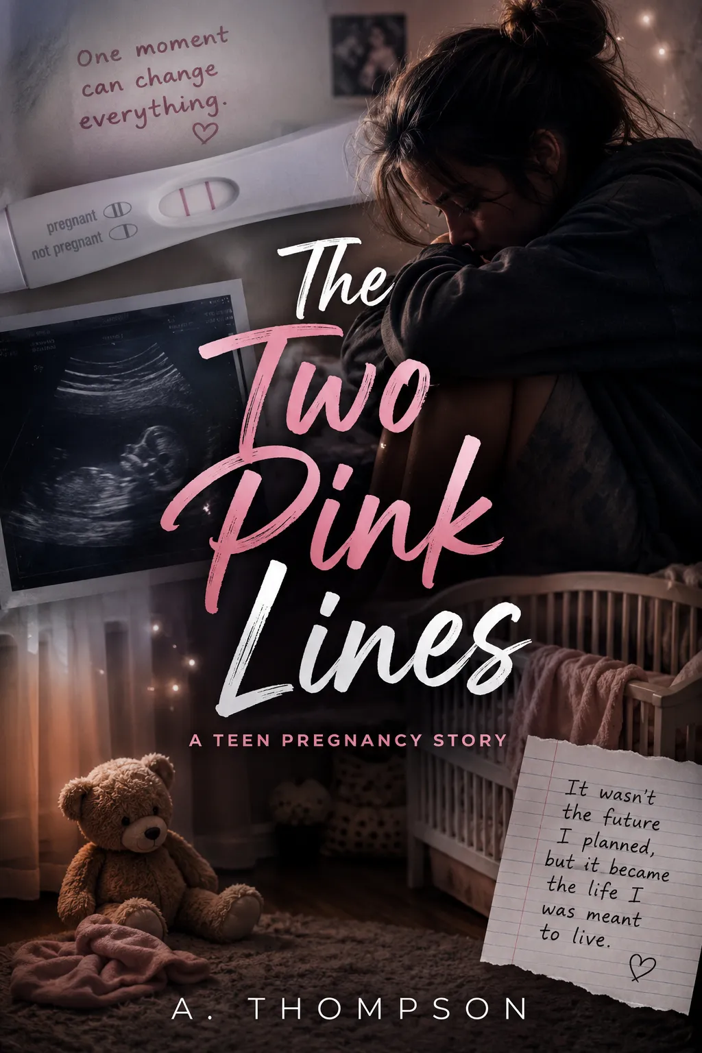 The two pink lines