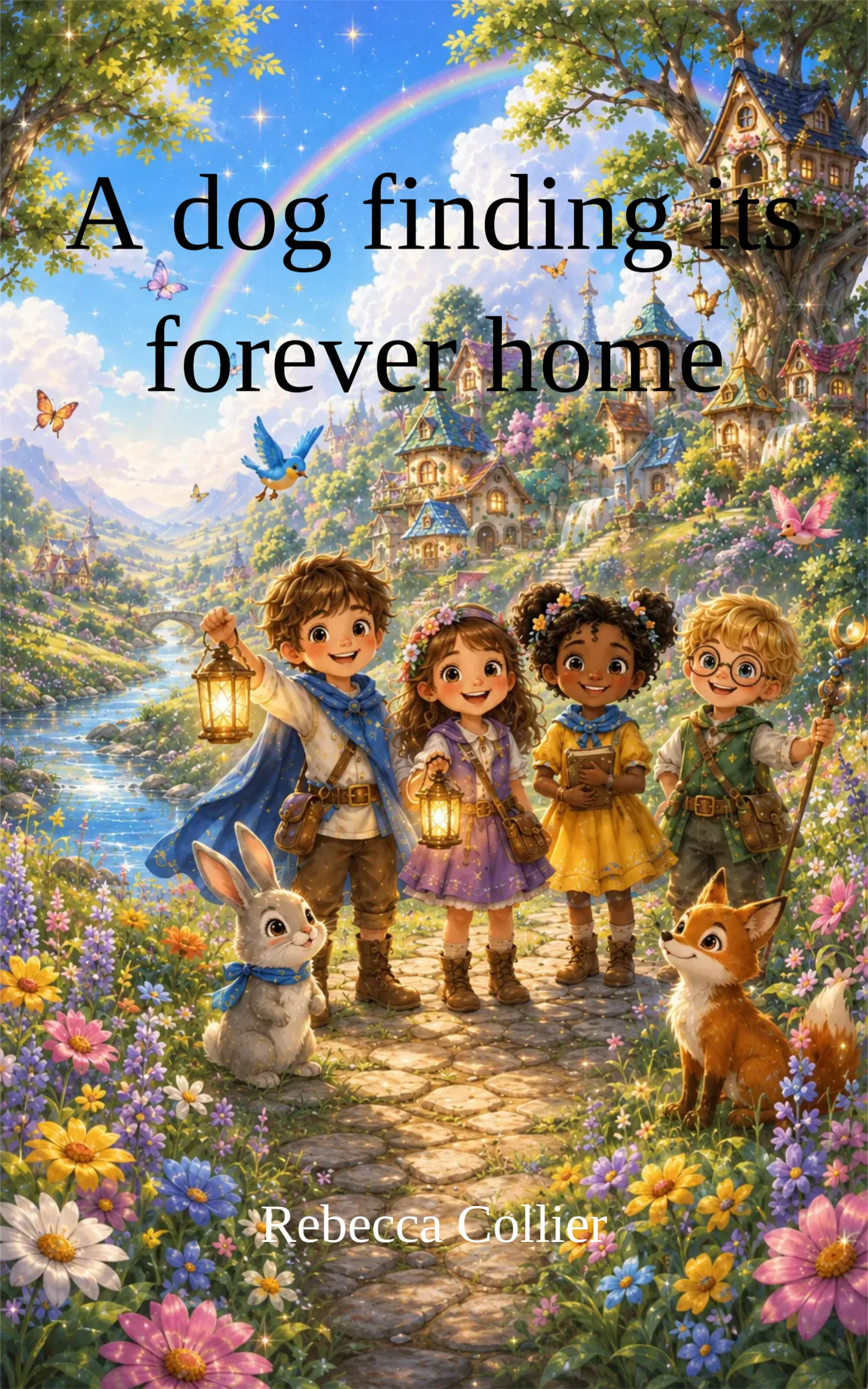 A dog finding its forever home