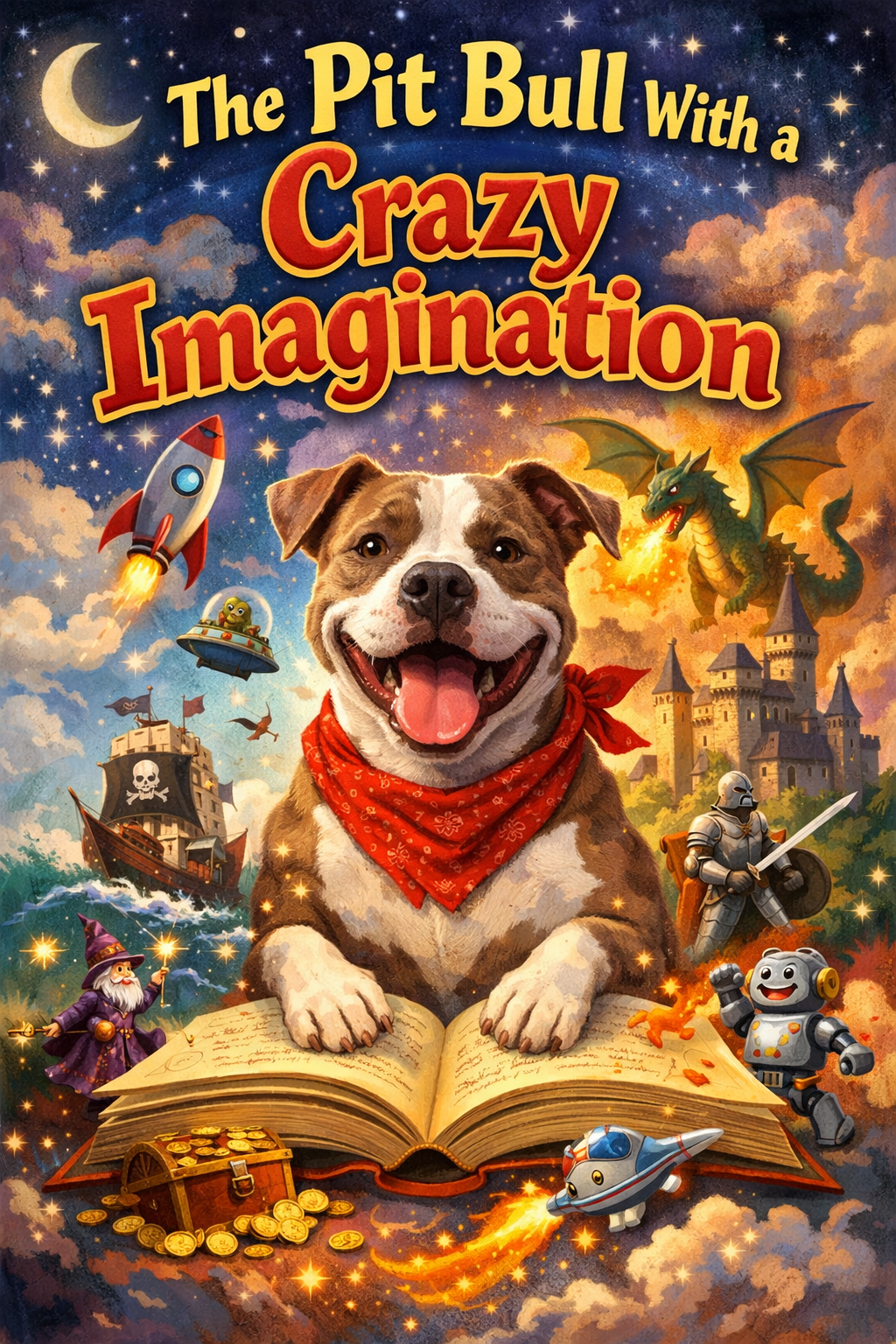 The Pit Bull With a Crazy Imagination