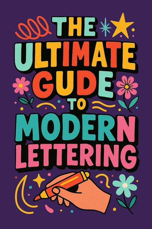 The Art of Hand-Drawn Lettering: A Colourful Journey Through Typography